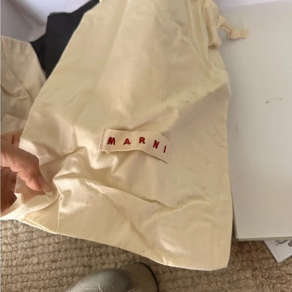 Marni Silver Leather Ankle Boots Mod style size 10  / 40 European - Picture 16 of 16